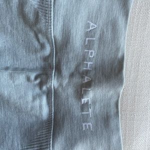 Alphalete light gray leggings *not wrinkled in person*